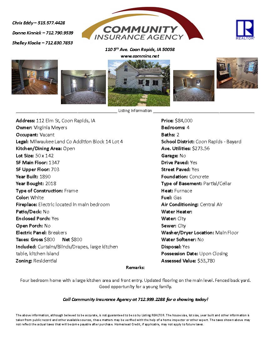 Real Estate Fact Sheet